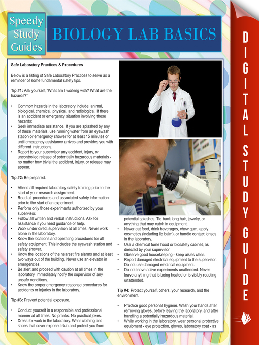 Title details for Biology Lab Basics by Speedy Publishing - Available